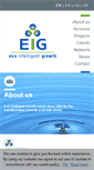 Mobile Screenshot of ecointelligentgrowth.net